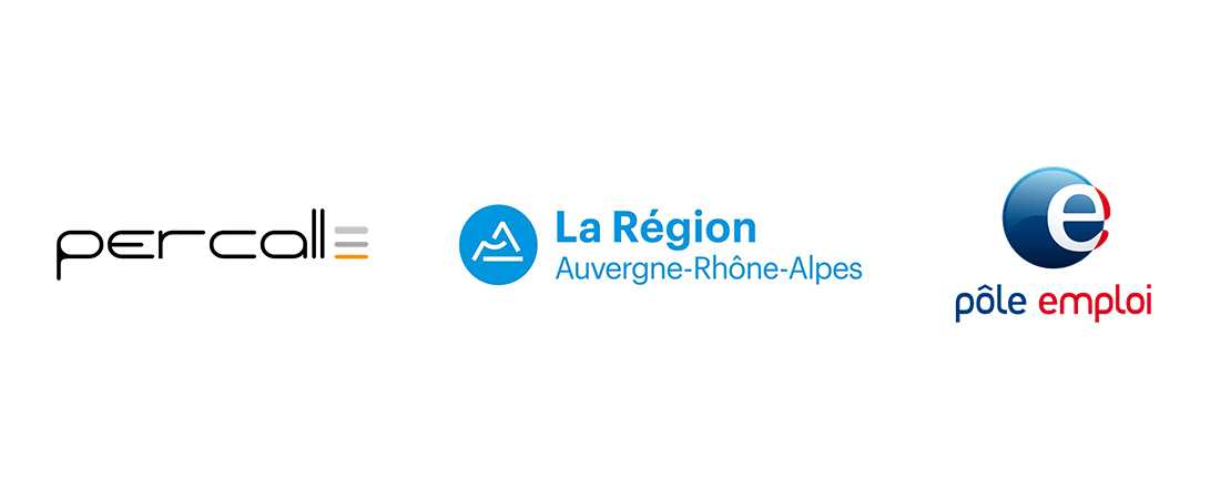 Convention de formation entre Percall, la Région Auvergne Rhône-Alpes et le Pôle Emploi